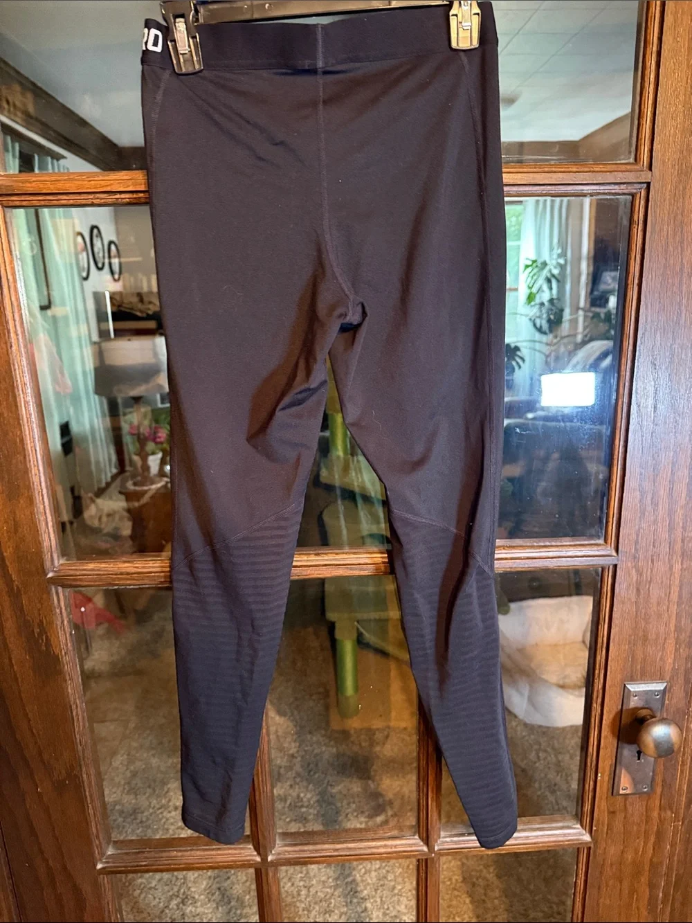Nike Pro Dri-FIT Women Black Athletic Training Leggings Size S Small‎